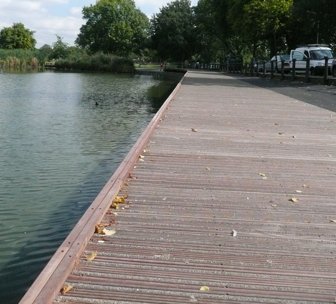 Boardwalk at Clapham Common